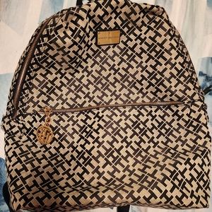 Tommy Hilfiger monogram style backpack